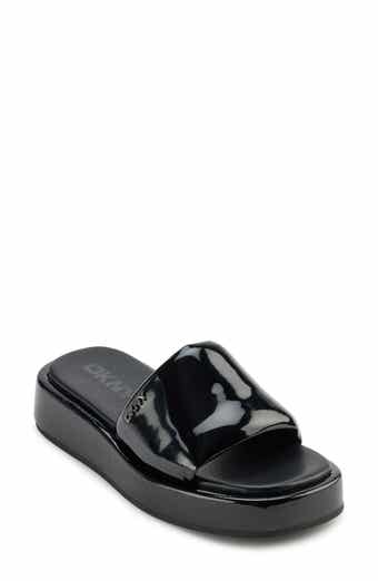 DKNY Lachine Platform Slide Sandal