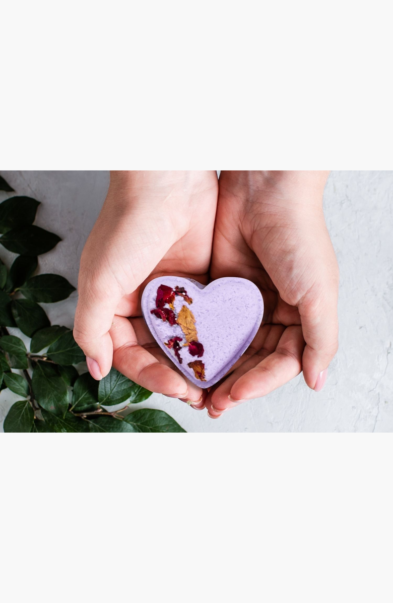 Lizush Set of 5 Heart Shaped Shower Steamers Gift Set, Alternate, color, NO COLOR