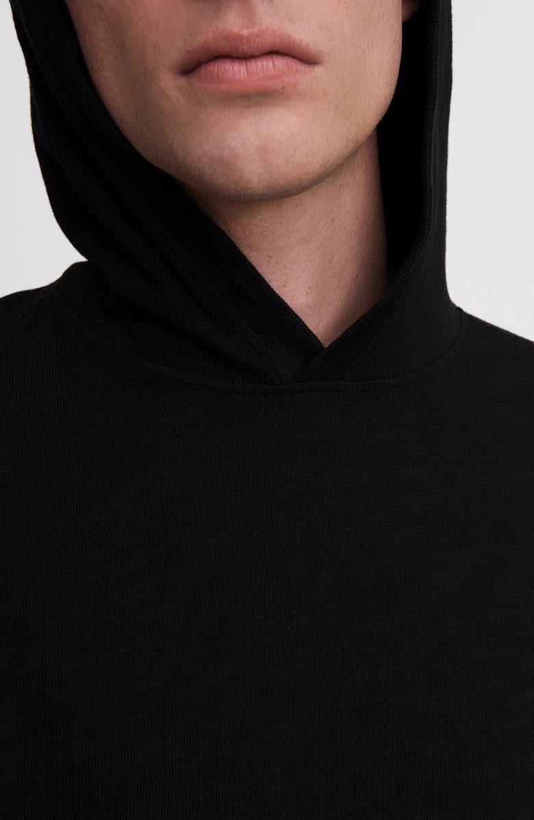 rag & bone Flame Cotton Hoodie, Alternate, color,