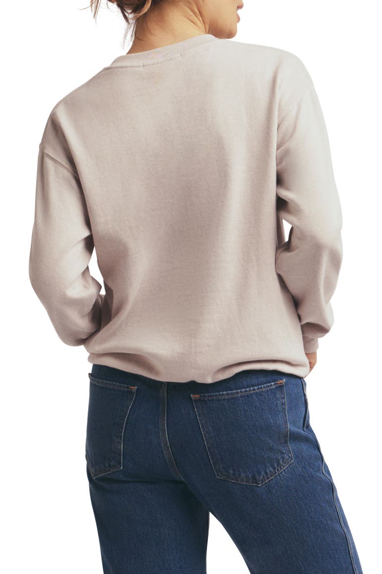 Dad's Favorite Sweatshirt, Alternate, color, HEATHER OATMEAL