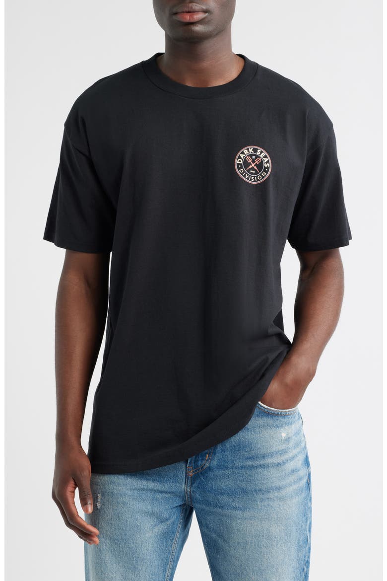 Time Tellers Graphic T-Shirt, Main, color, BLACK