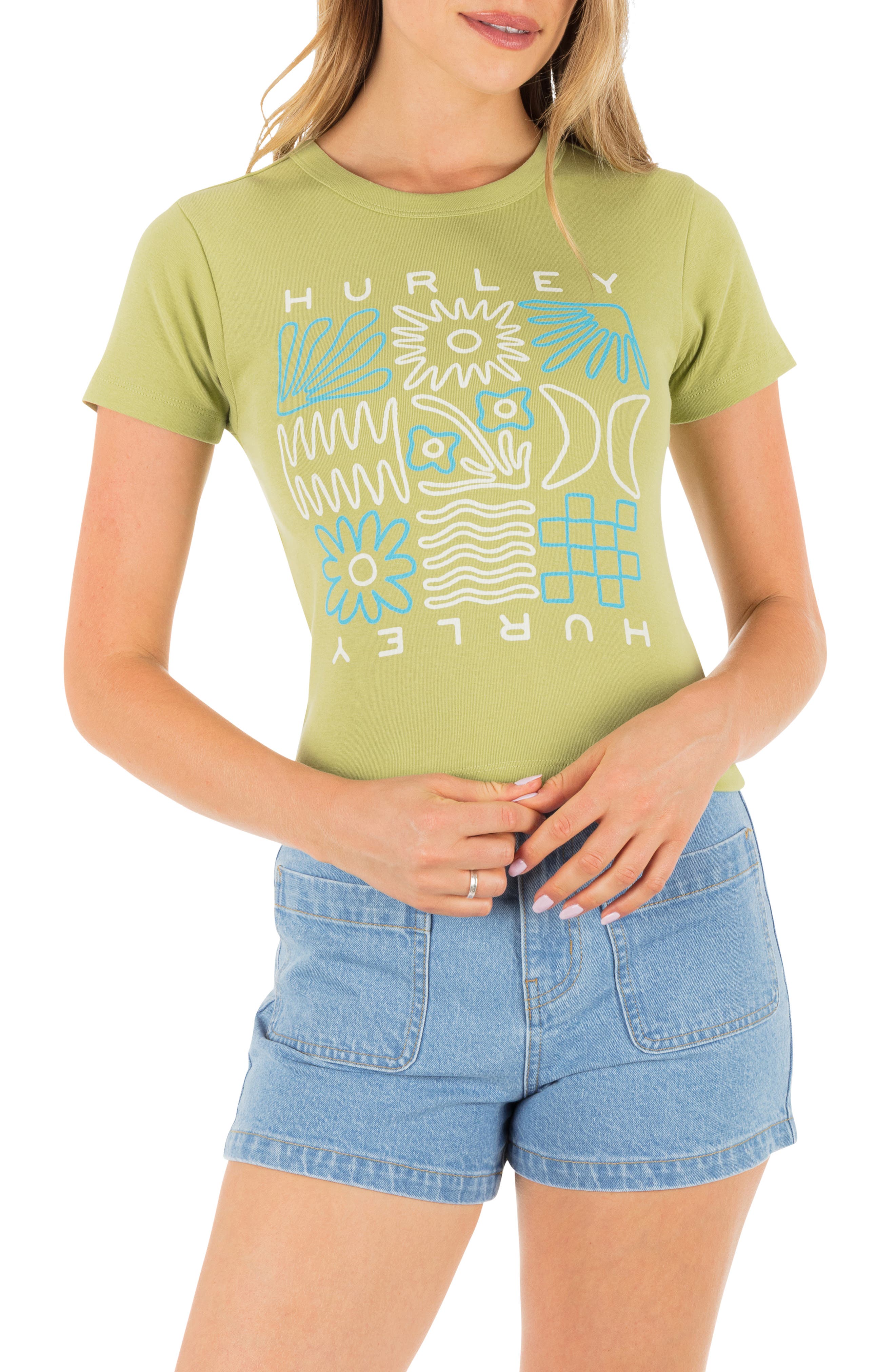 Array Cotton Graphic Baby Tee