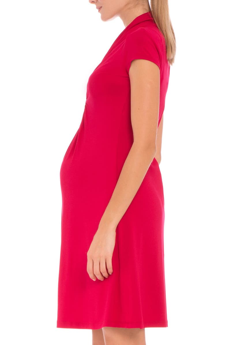 Olian Maternity Wrap Dress, Alternate, color, 