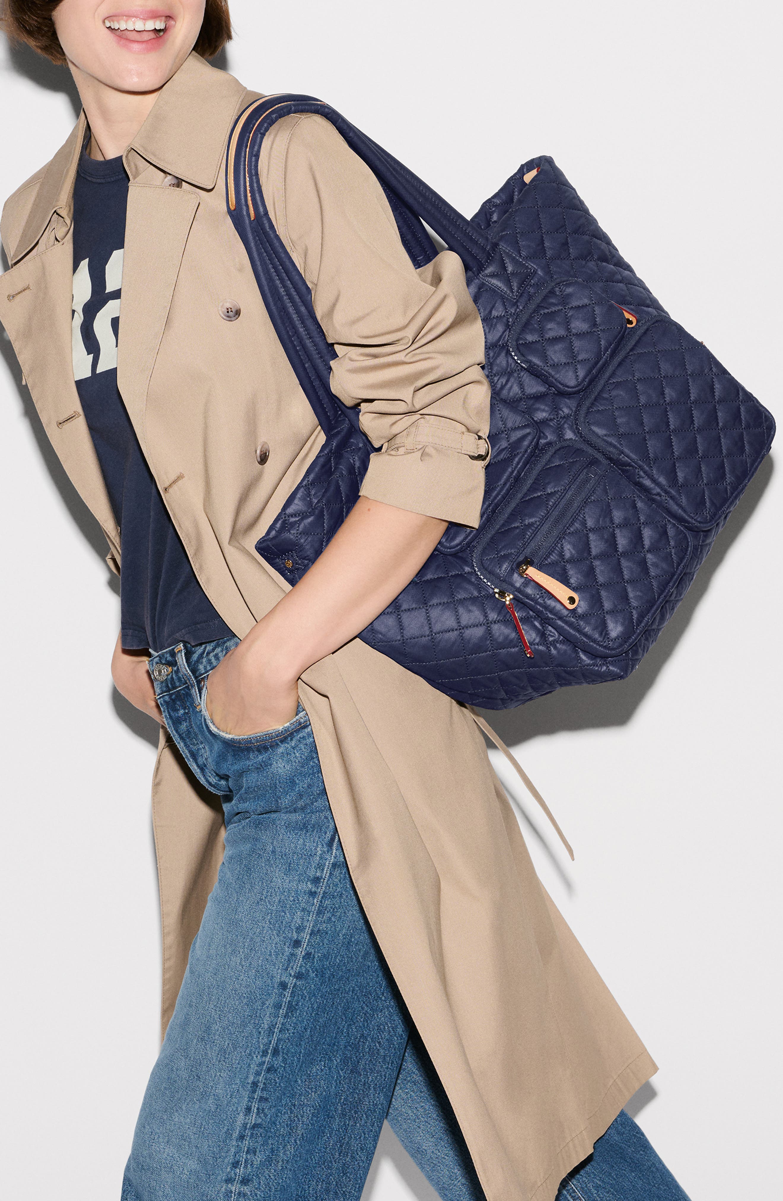Medium Metro Travel Tote, Alternate, color, DAWN