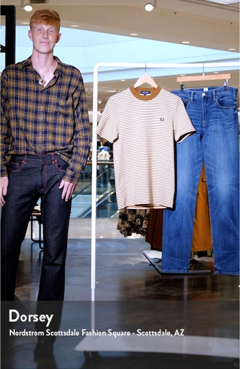 Fine Stripe Cotton T-Shirt, sales video thumbnail