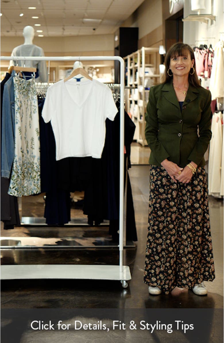 Louisa V-Neck T-Shirt, sales video thumbnail