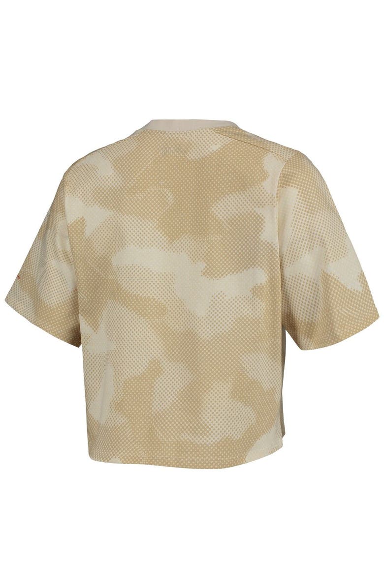 Columbia Women's Columbia White/Tan Texas Longhorns Park Camo Boxy T-Shirt, Alternate, color, 