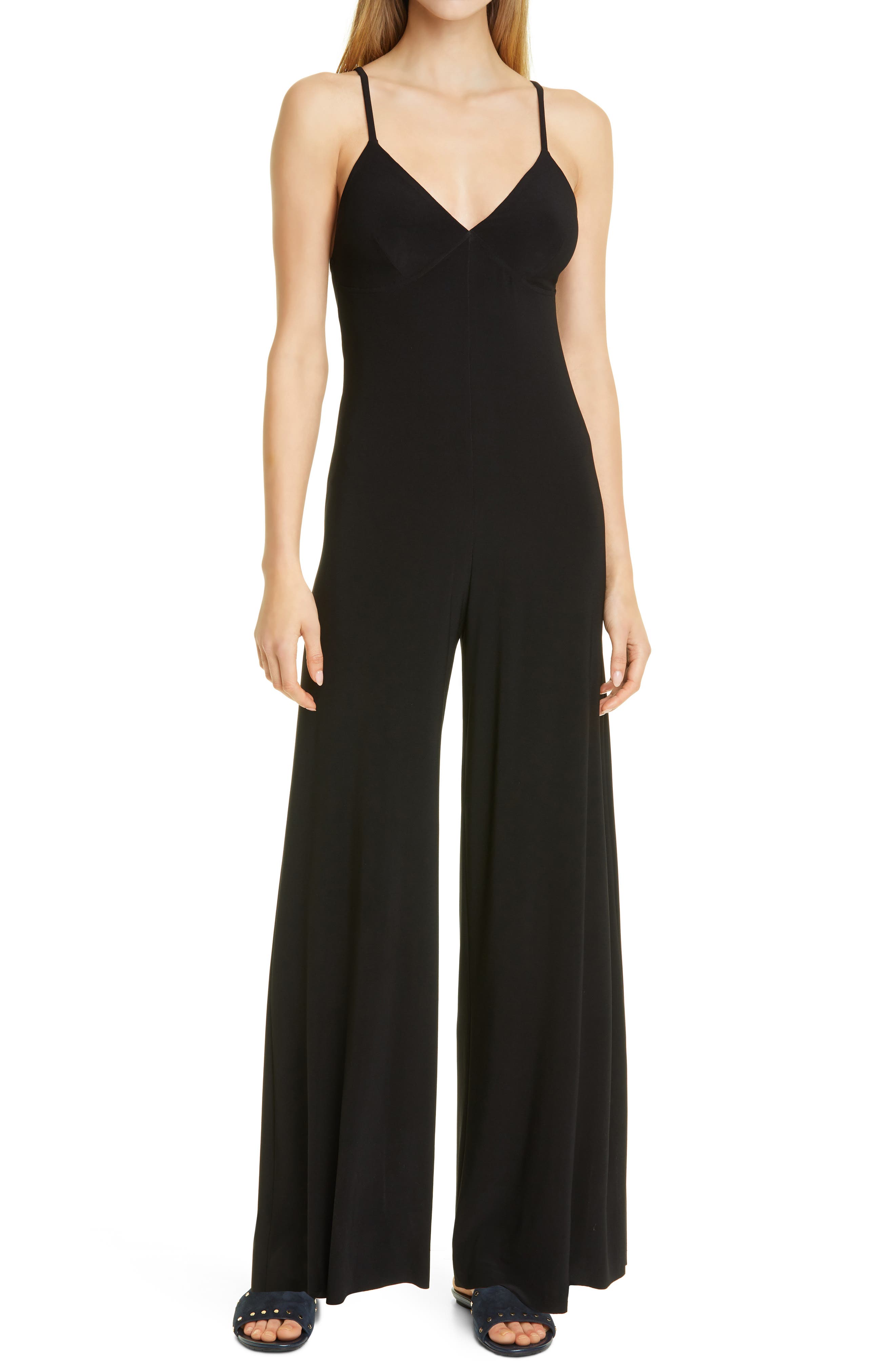 Norma Kamali Wide Leg Jumpsuit (Women) | Nordstromrack