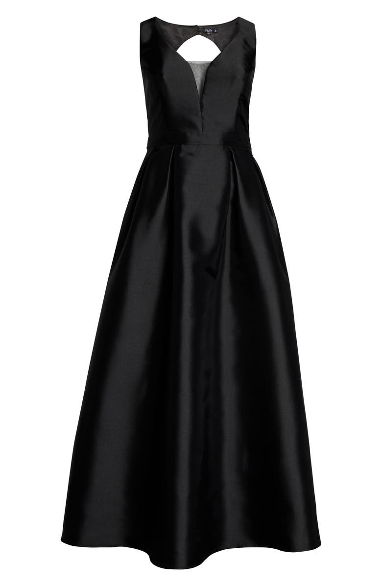 Chi Chi London Rae Back Cutout Evening Dress, Alternate, color, 