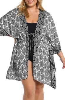La Blanca Oasis Front Tie Cover-Up