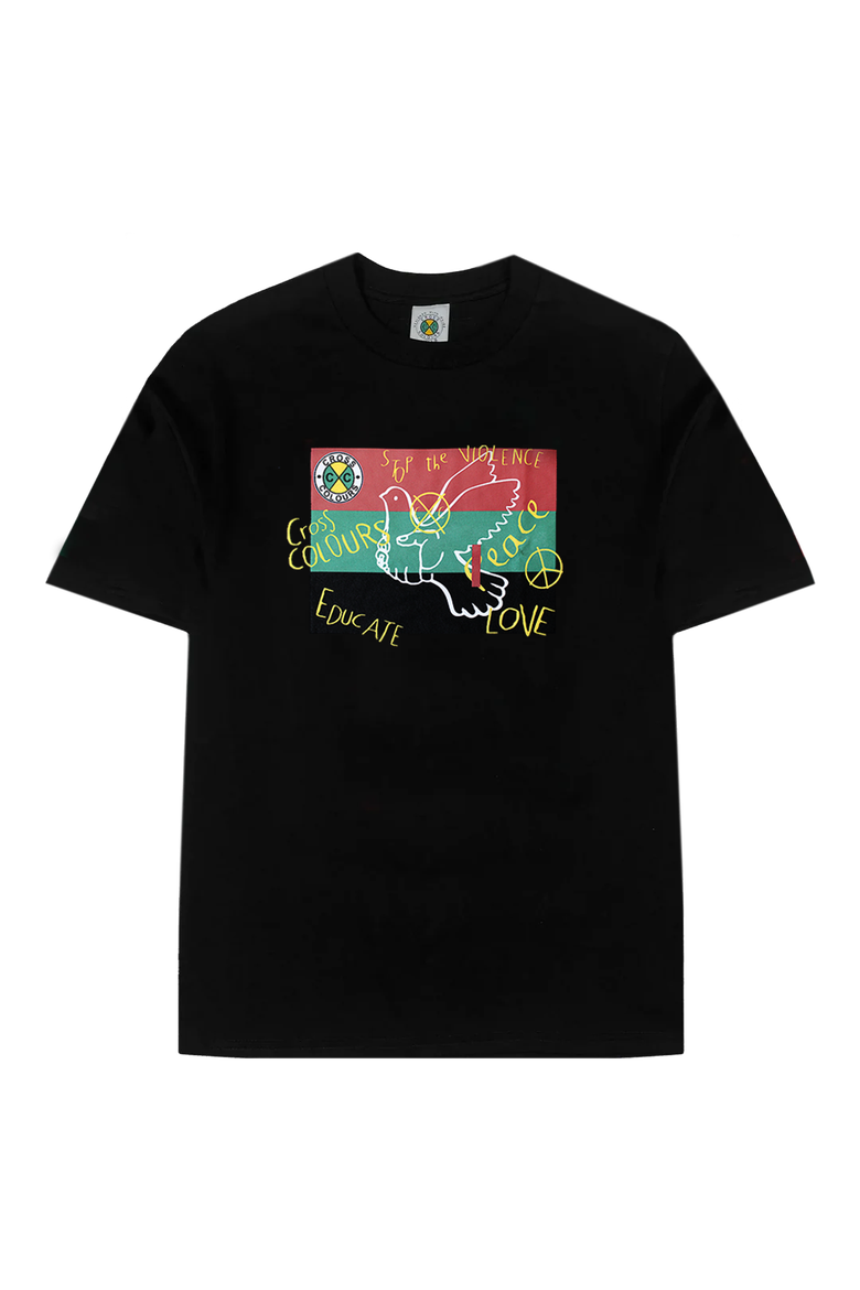 Dove T-Shirt, Alternate, color, Black
