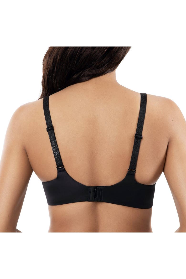 Elise T-Shirt Bra, Alternate, color, Black