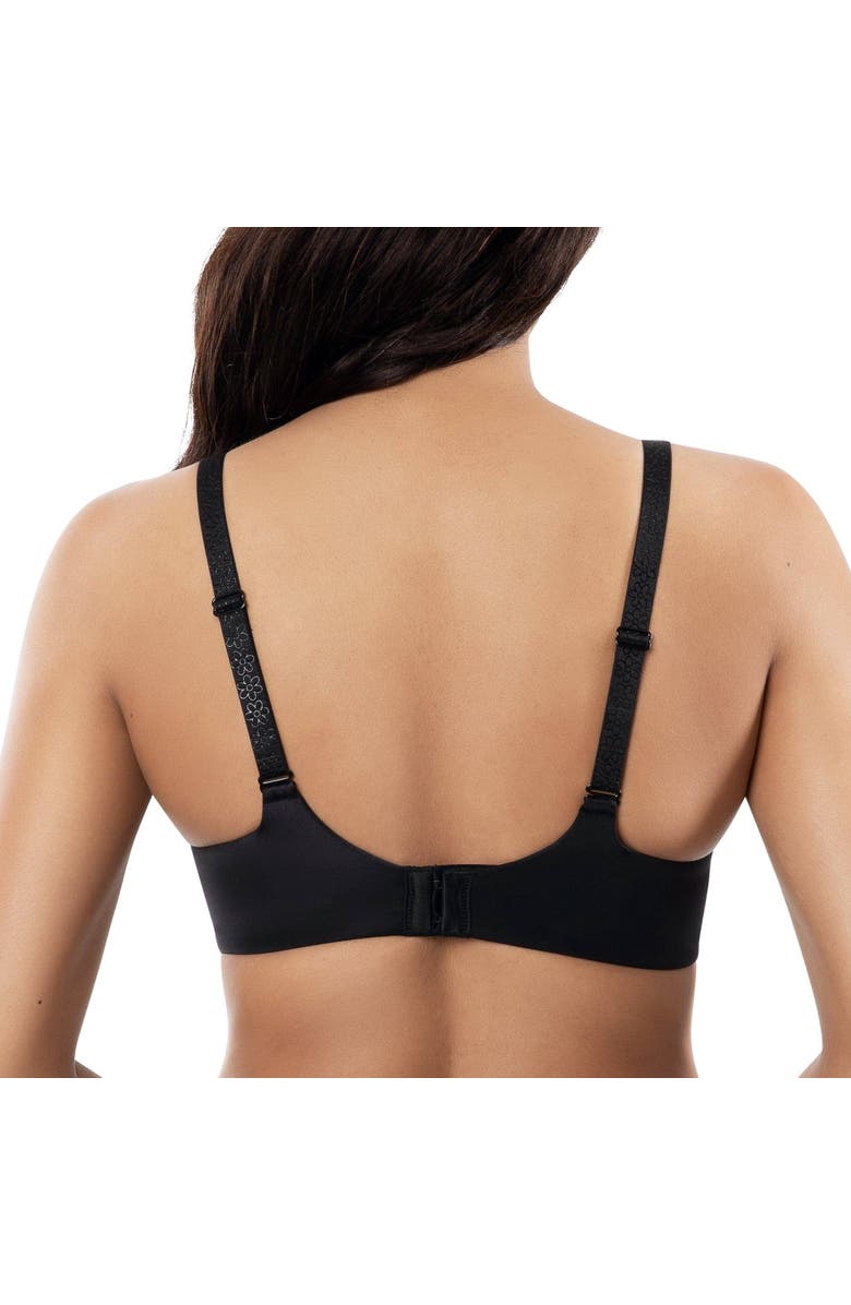 Parfait Elise T-Shirt Bra, Alternate, color, Black