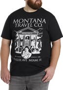 True Nation by DXL Big & Tall Scarface Travel Company Graphic Tee