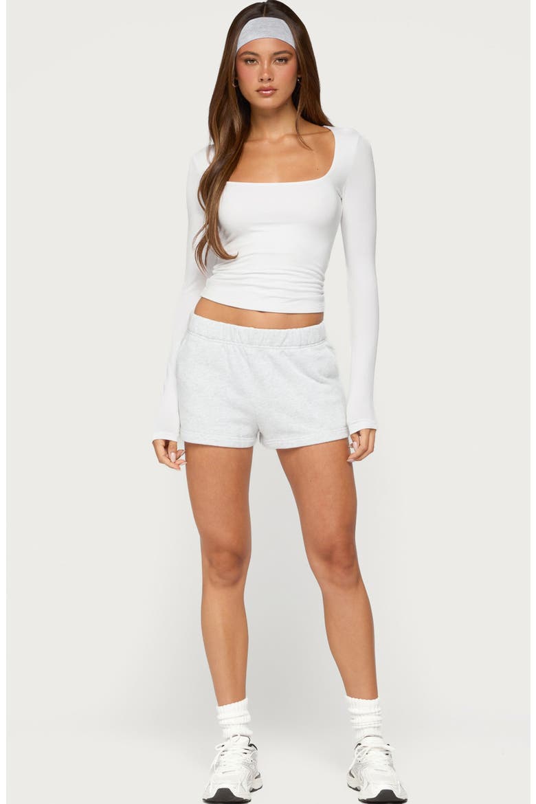Jeana Scoop Neck Long Sleeve T-Shirt, Alternate, color, WHITE
