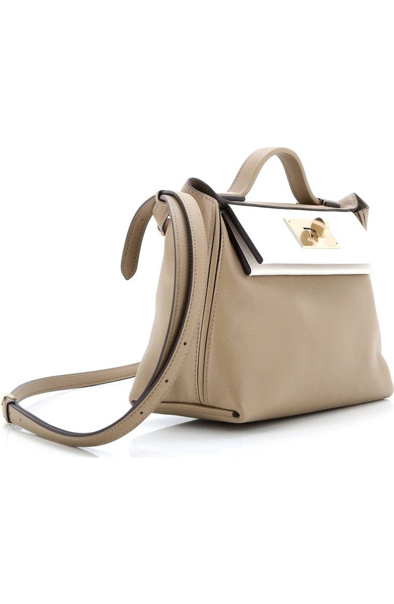 Pre-Owned Hermes 24/24 Bag Tricolor Evercolor with Swift 21, Alternate, color, Beige Marfa