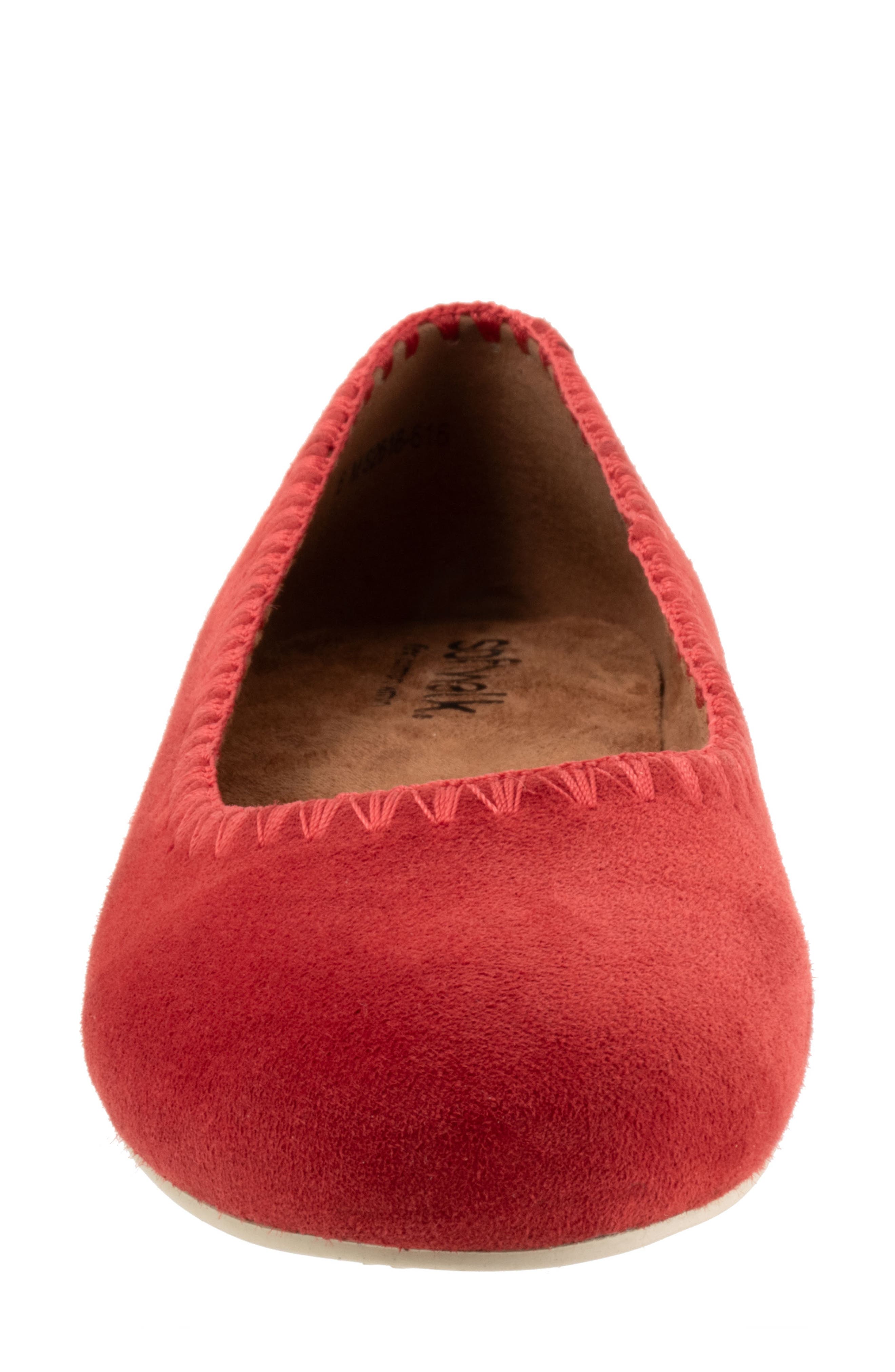 Sonoma Flat, Alternate, color, RED SUEDE