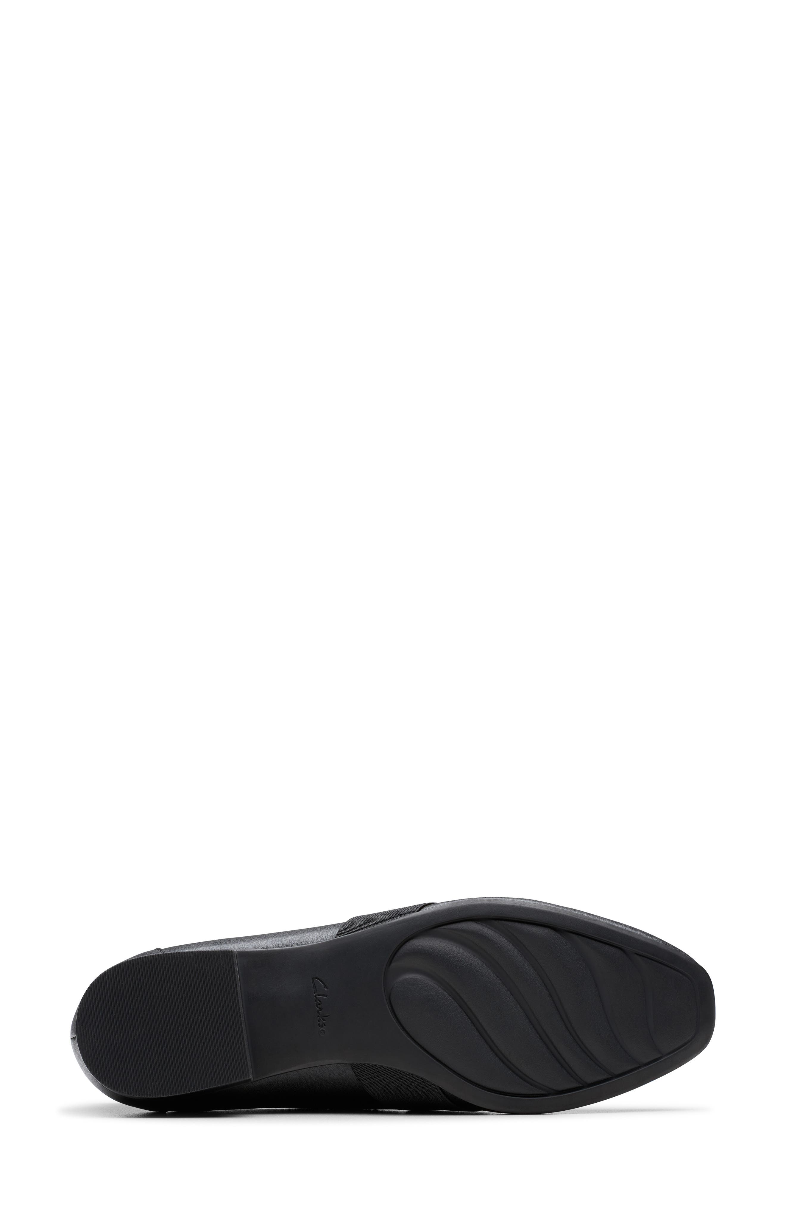 Clarks<sup>®</sup> Julilet Beat Loafer, Alternate, color, Black Leather