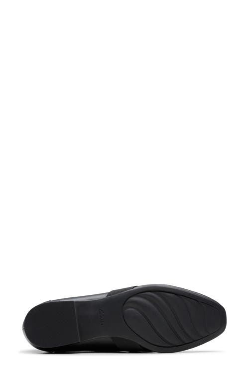 Clarks Women's Juliet Beat Slip-on Loafers In Black