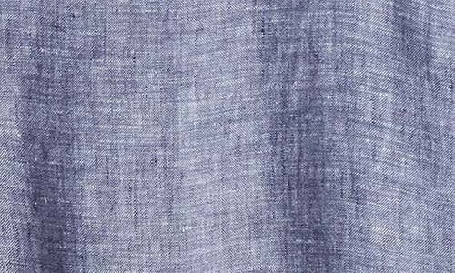 Tommy Bahama Paradise Breezer Short Sleeve Linen Button-up Shirt In Blue