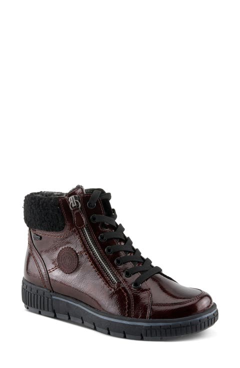 Alps Water Resistant Faux Shearling Sneaker