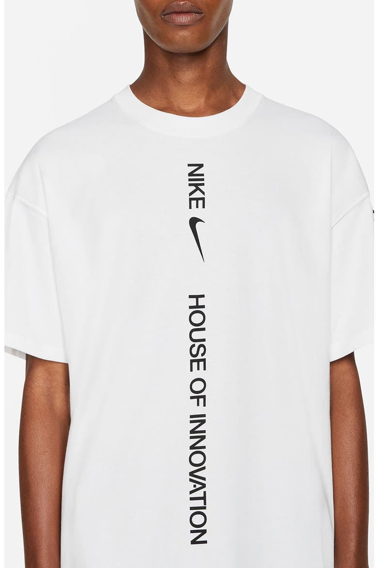 House of Innovation Cotton Graphic T-Shirt, Alternate, color, WHITE/ BLACK