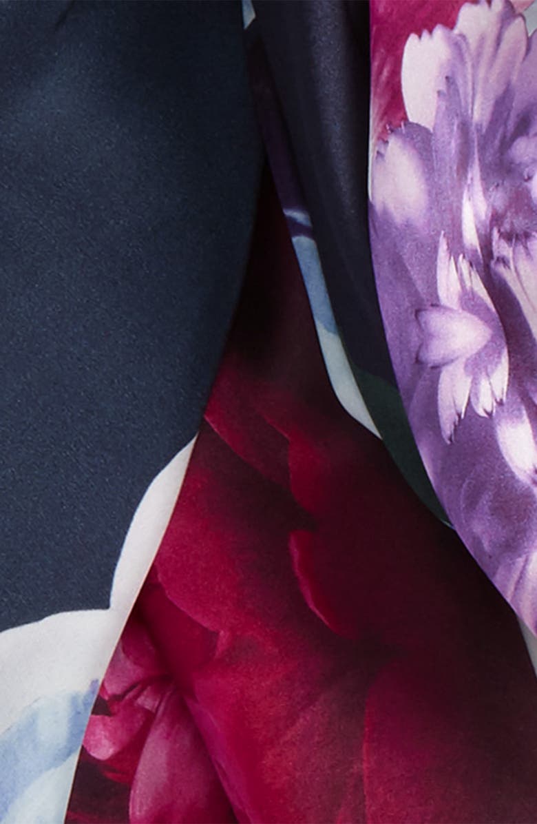 Ted Baker London Blushing Bouquet Silk Scarf, Alternate, color, 