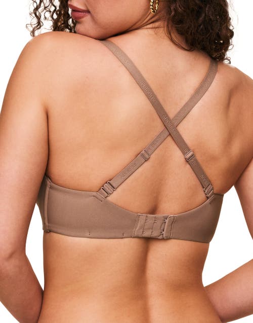 Adore Me Valory Contour Plunge Bra In Medium Beige