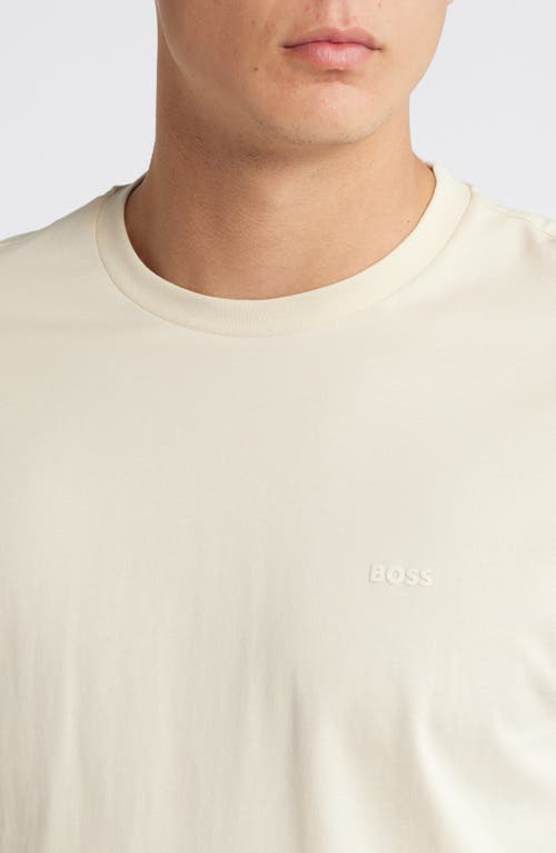 Hugo Boss Boss Thompson Solid T-shirt In White
