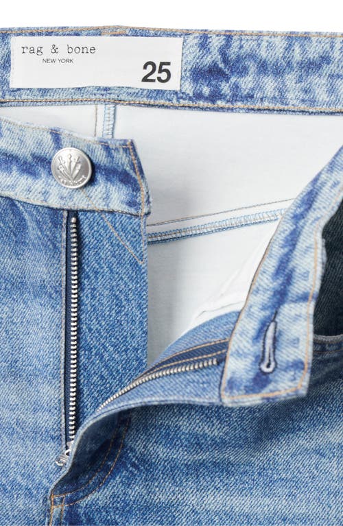 Rag & Bone /jean Miramar Ponte Dahlia Mid Rise Flare Jeans In Blue