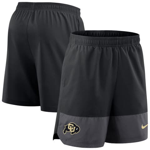 Men's Nike Black Colorado Buffaloes 2025 Sideline Performance Shorts