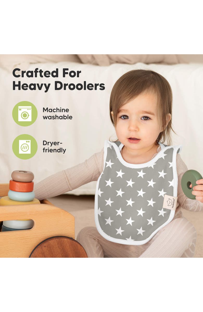 KeaBabies 8-Pack Hallo Drool Bibs, Alternate, color, Crossroads