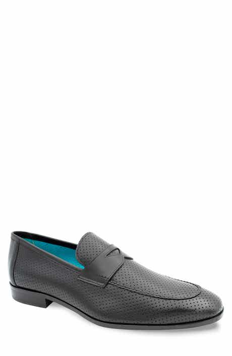 Mezlan Cueva Perforated Penny Loafer