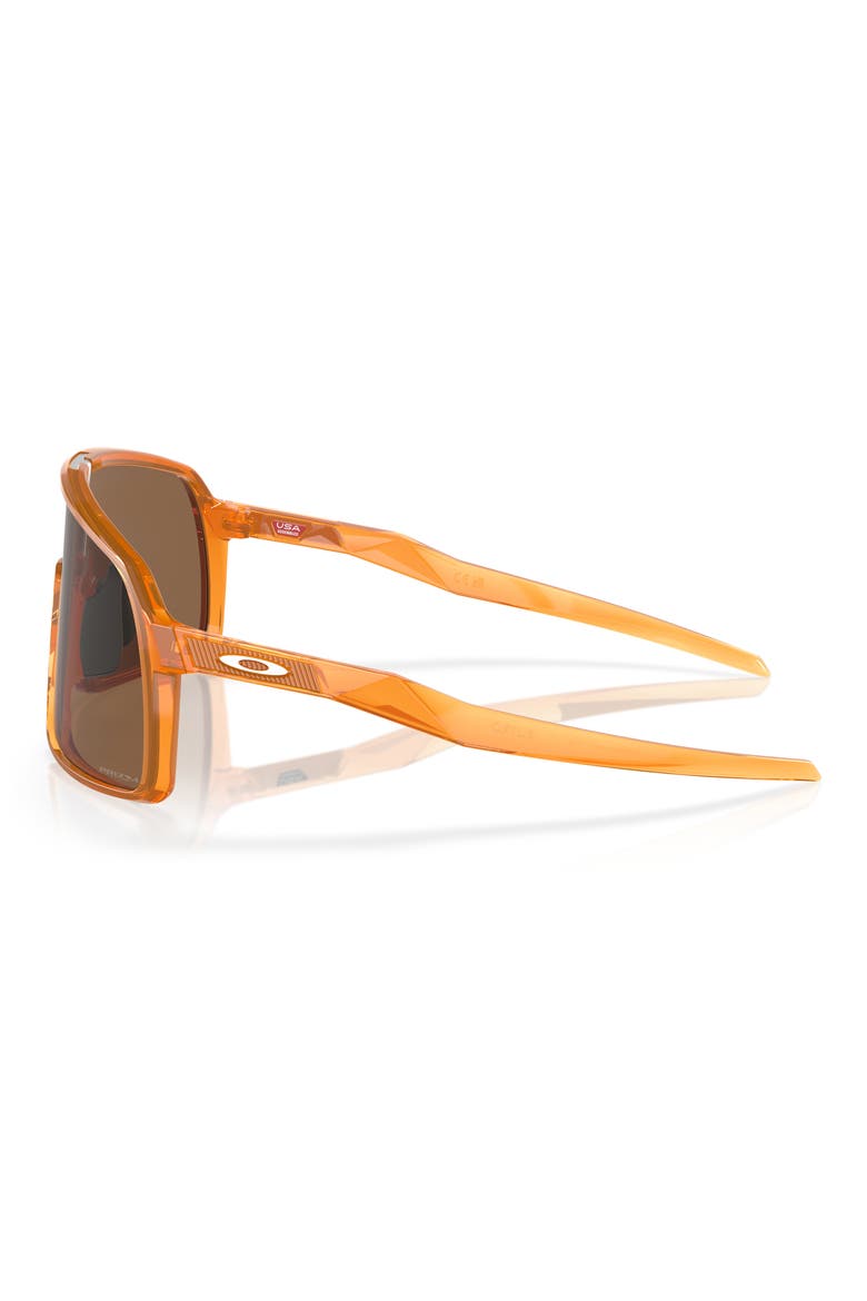 Sutro 60mm Prizm™ Rectangular Shield Sunglasses, Alternate, color, BRONZE