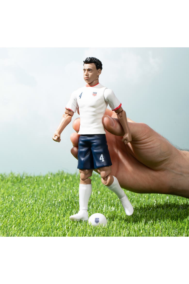 SOCKERS USMNT Tyler Adams 8" Collectible Soccer Action Figure, Alternate, color, White
