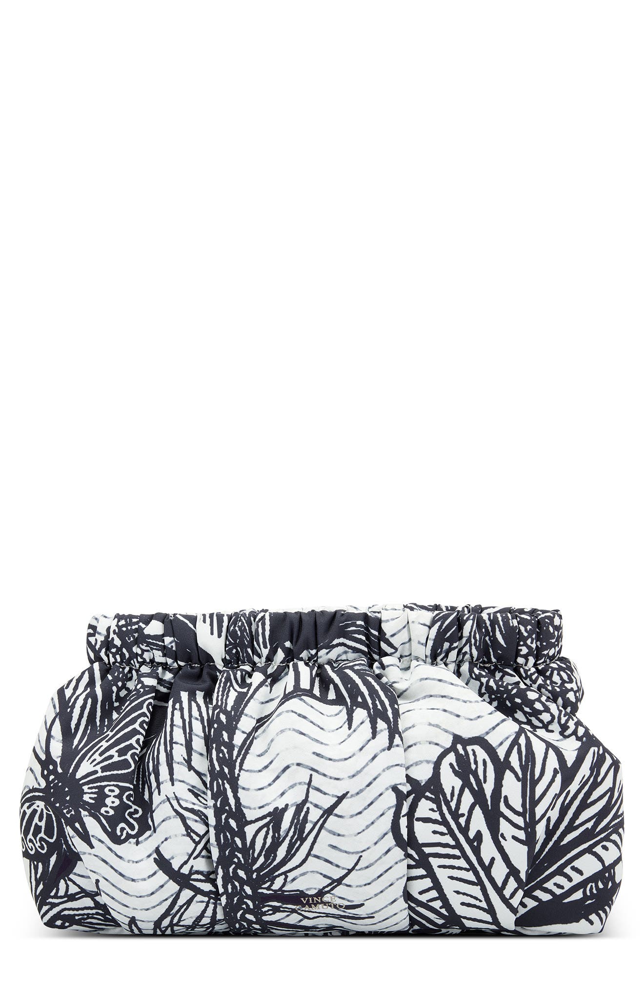 Harlo Nylon Clutch, Main, color, NAVY