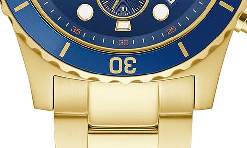 Bulova Chronograph Bracelet Watch, 45mm In Gold