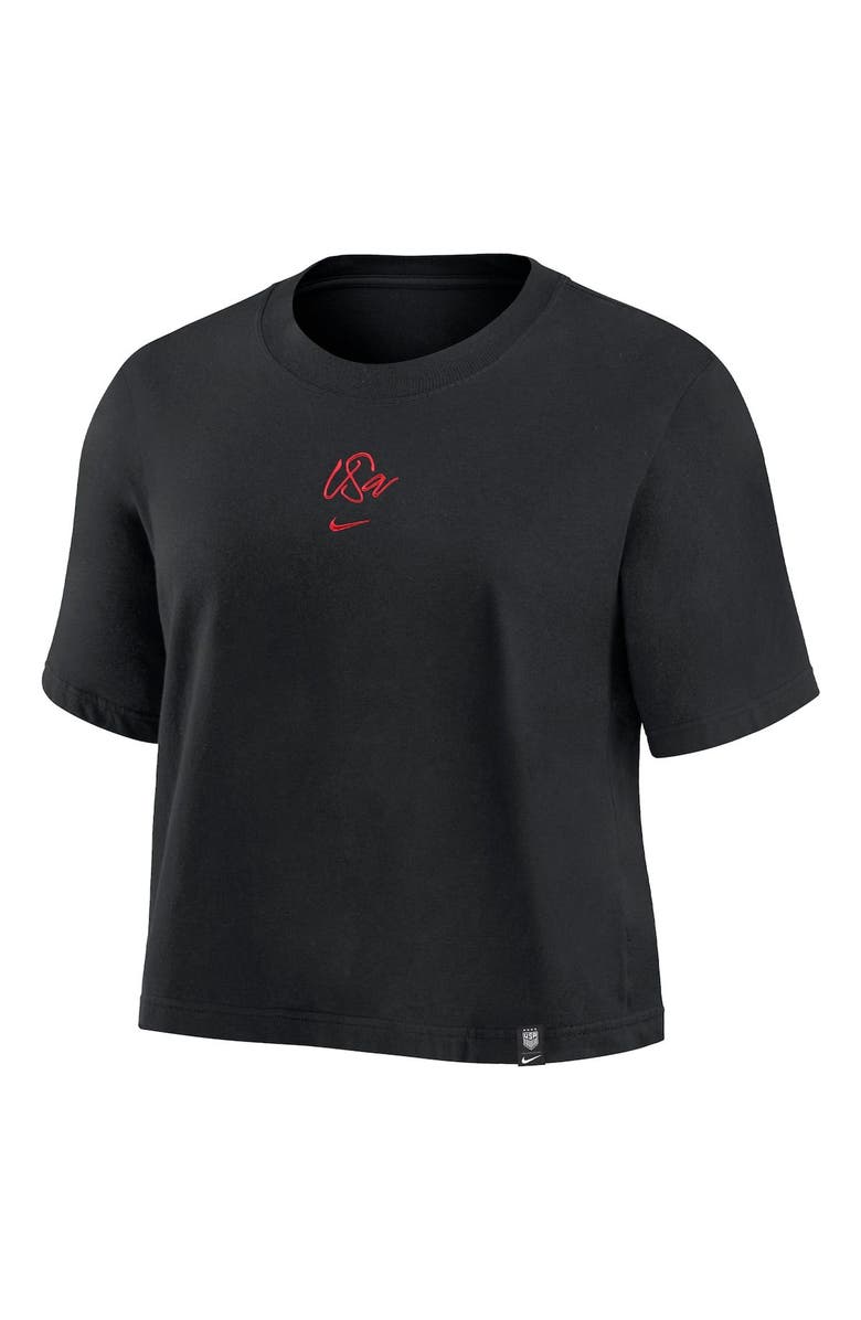 Nike Women's Nike Black USWNT Fearless T-Shirt, Alternate, color, Black