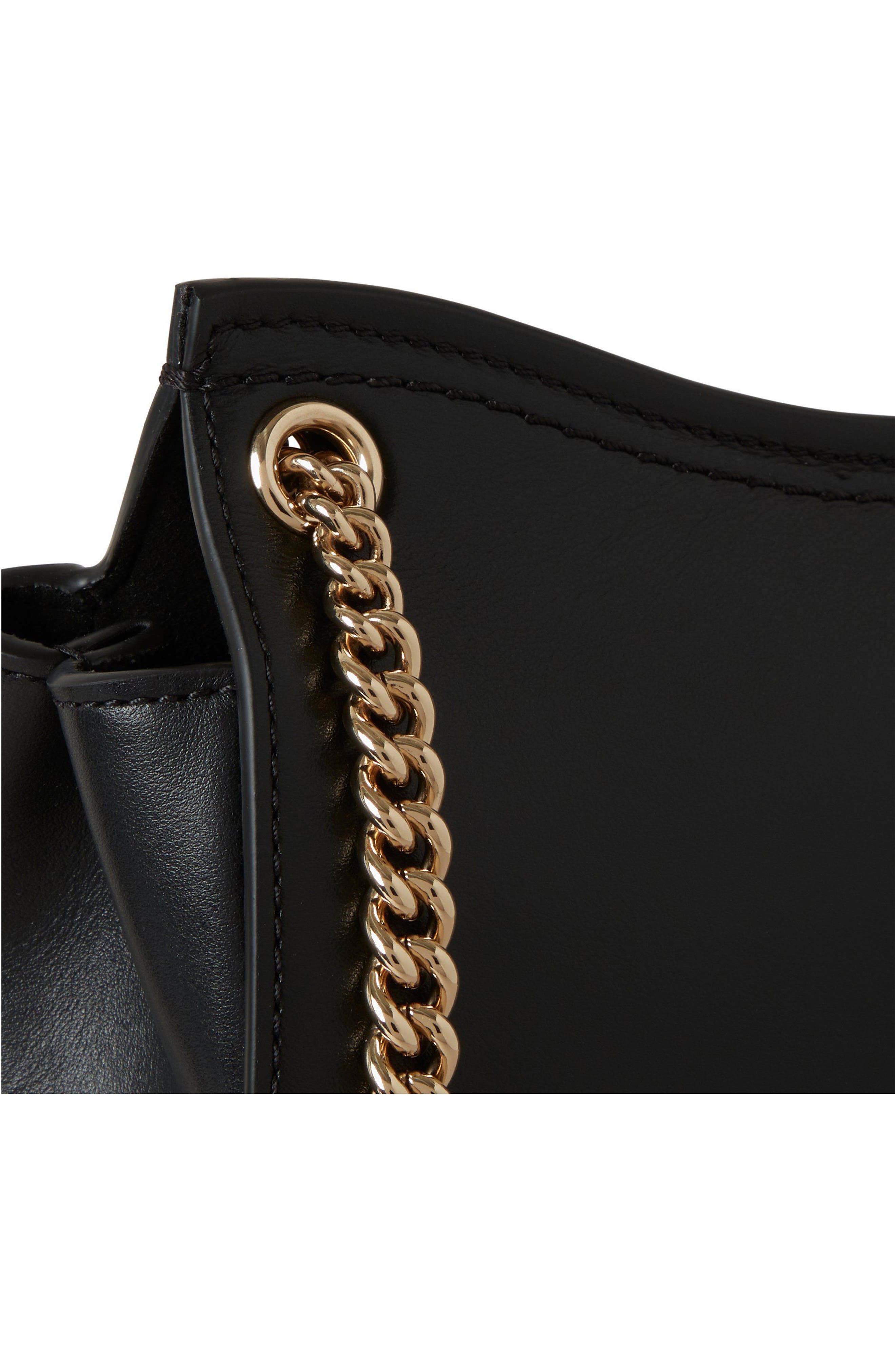 Mulberry Lana Chain Strap High Gloss Leather Shoulder Bag, Alternate, color, 