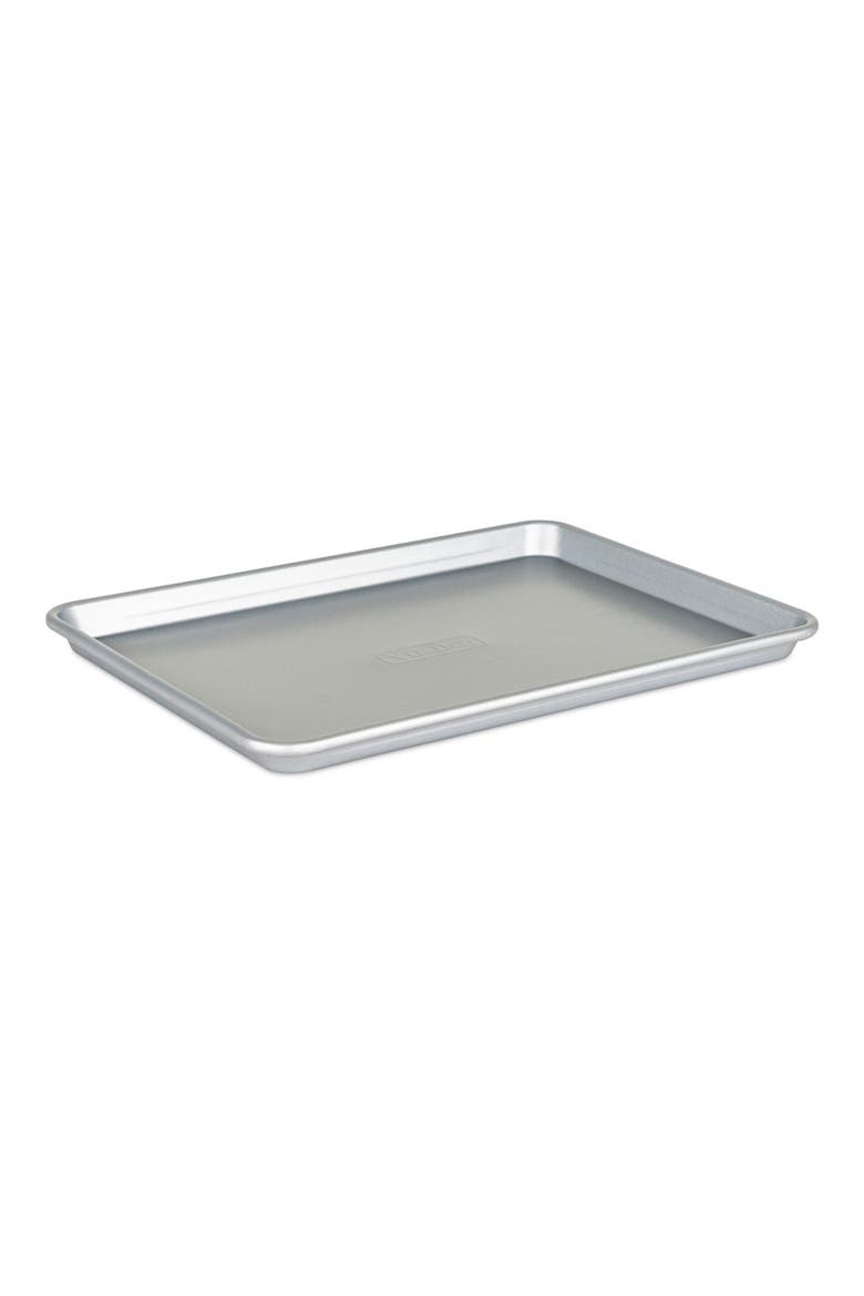 Large Aluminized Nonstick Baking Sheet, Alternate, color, STEEL