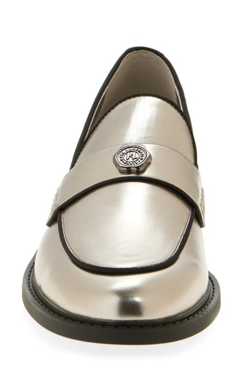 Karl Lagerfeld Paris Rylin Loafer In Pewter