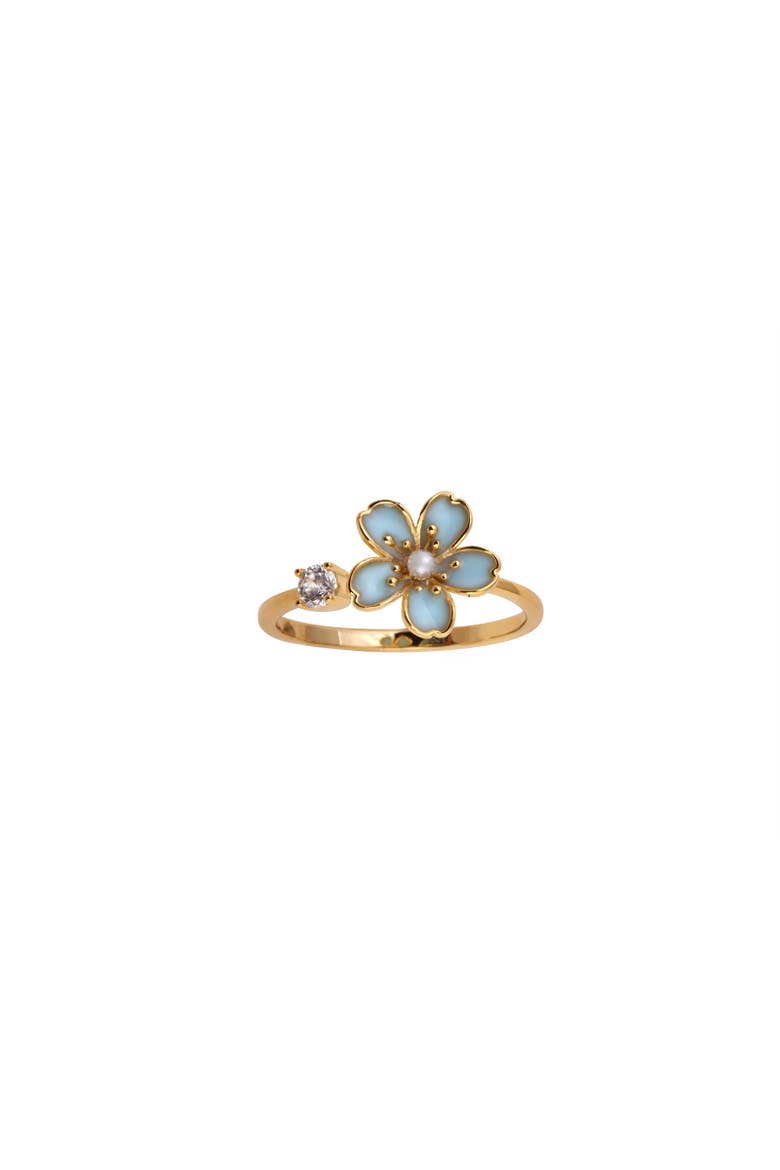 Mia Ring, Main, color, Silver Gold Plated