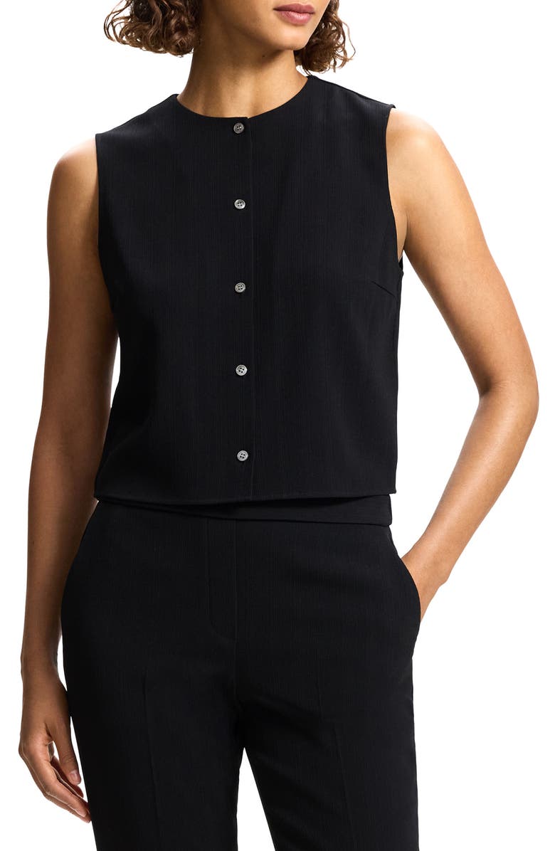 Theory Admiral Button-Up Shell, Main, color, 