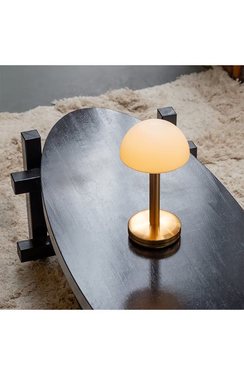 Ameico Humble Bug Wireless Table Lamp In Gold