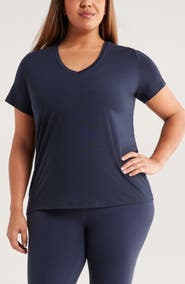 Zella Breathe Active V-Neck Tee