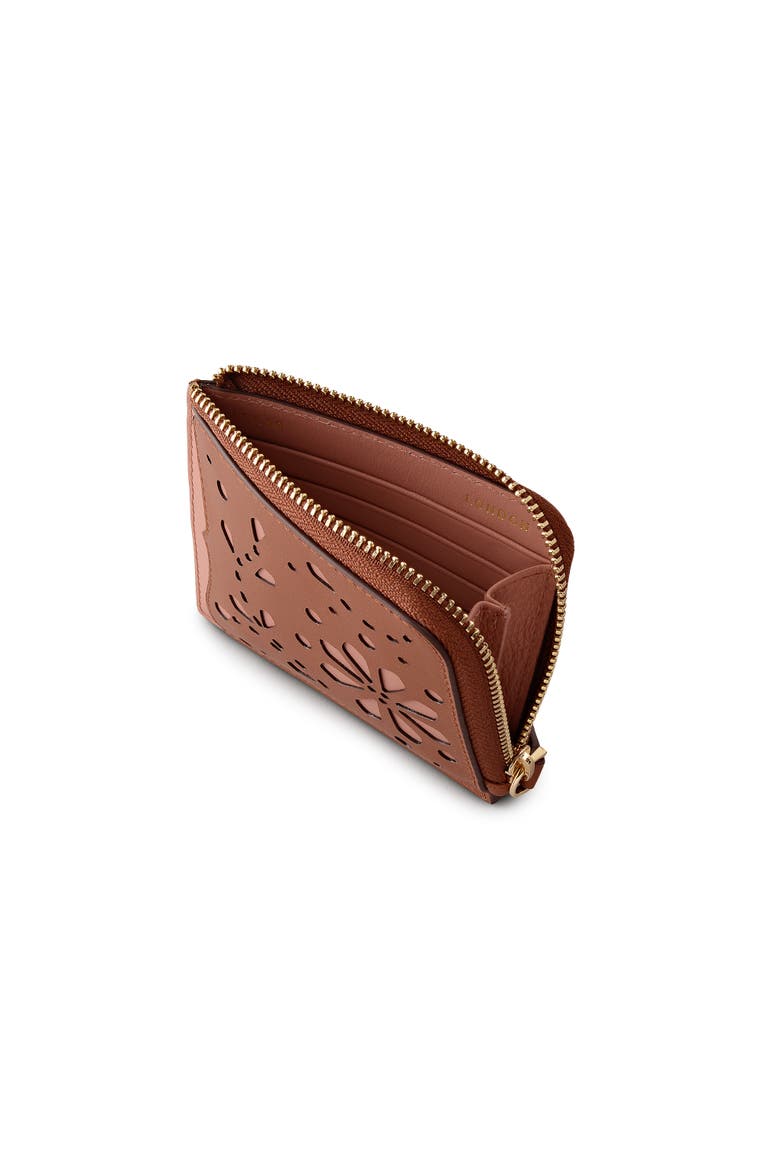 Chilworth Street - Cut Out Medium Zip Around Wallet, Alternate, color, Carnation