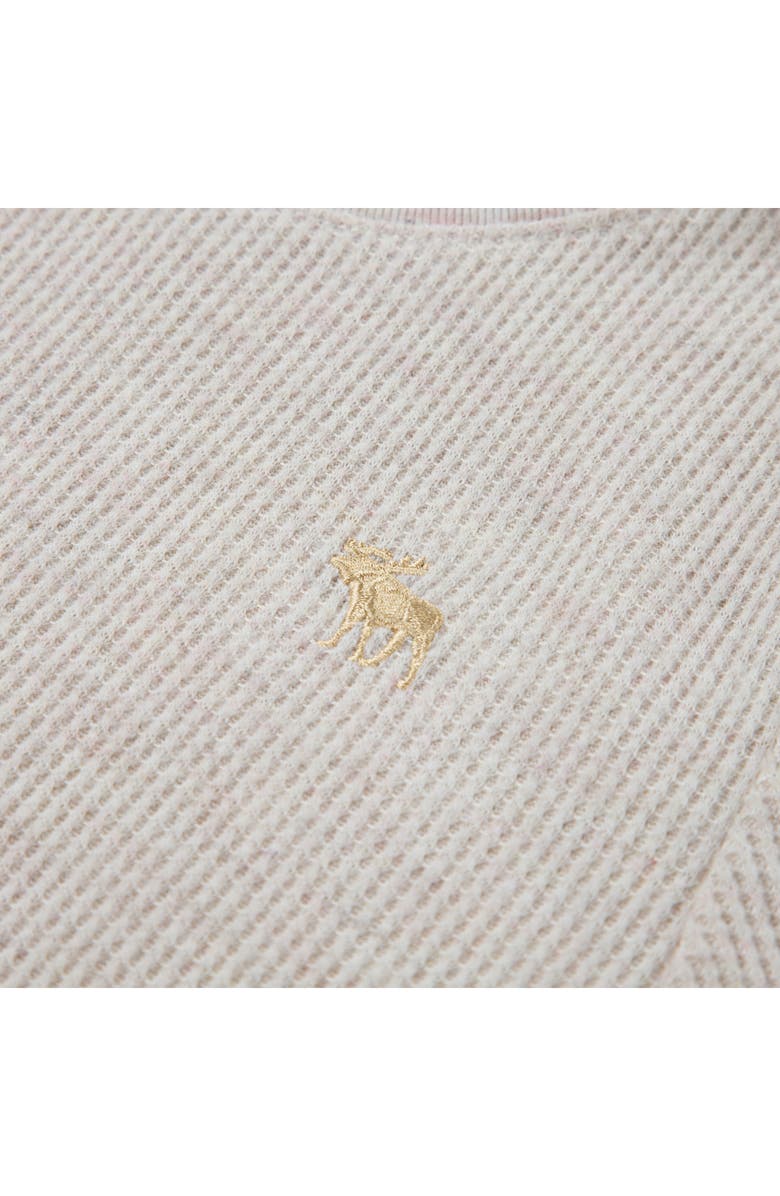 abercrombie kids Kids
 Waffle Knit Flare Pajamas, Alternate, color, 