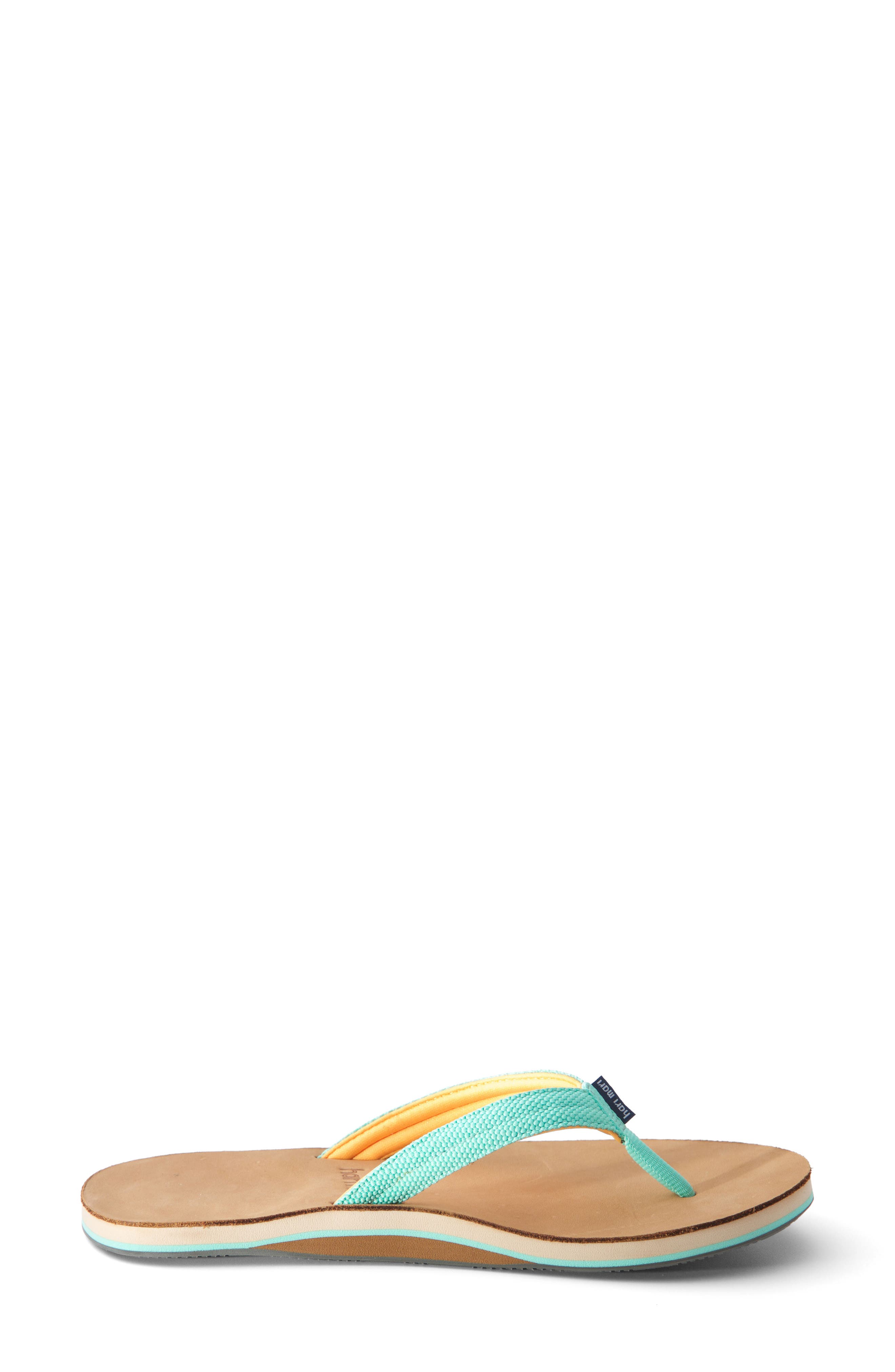 hari mari Scouts Flip Flop, Alternate, color, Mint Orange