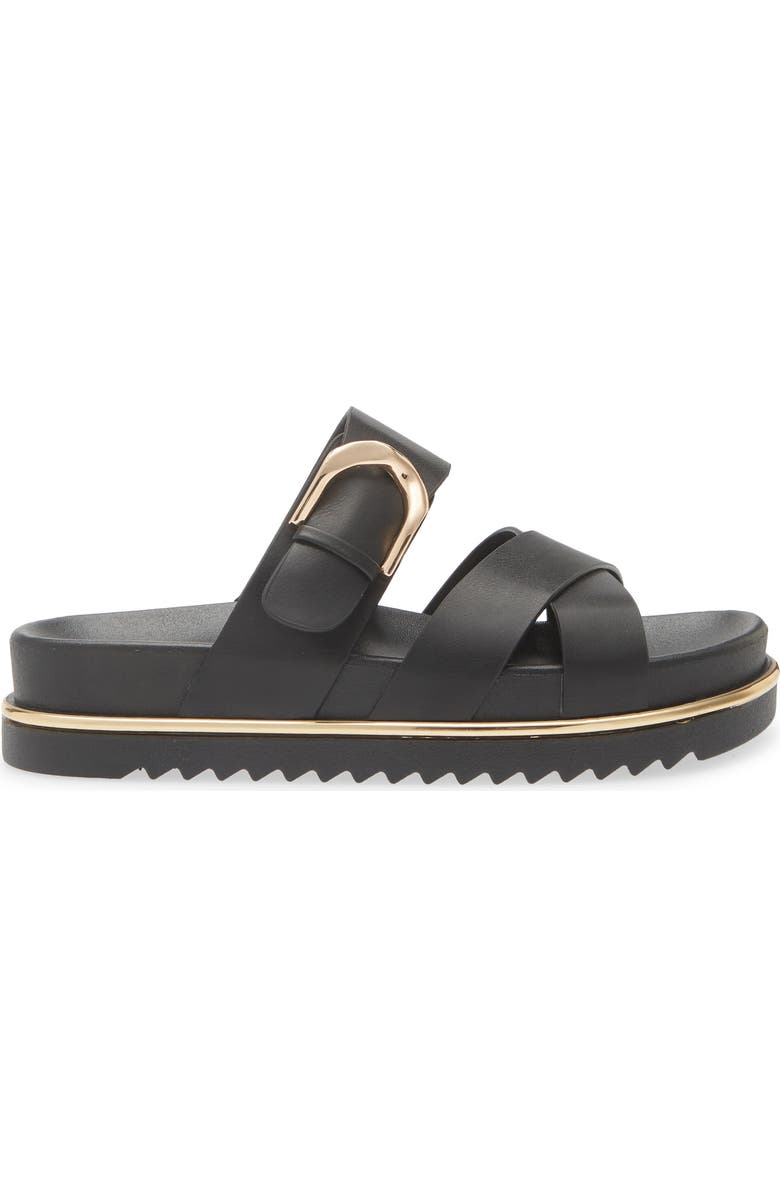 EXTREME BY EDDIE MARC Kira Slide Sandal, Alternate, color, Black