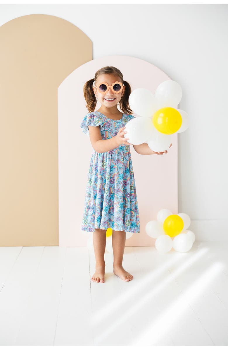 Charlie Lou Baby<sup>®</sup> Little Girl's Groovy Fall After All Twirl Dress, Alternate, color, 